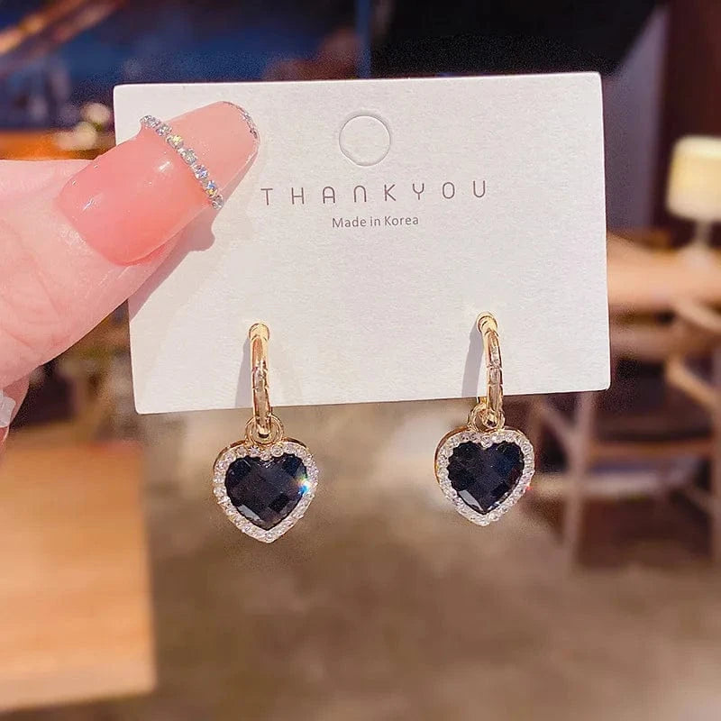 Japanese and Korean Style Pearl Stud Earrings Women's Moon Star Square Love Butterfly Earrings Sweet Elegant Jewelry