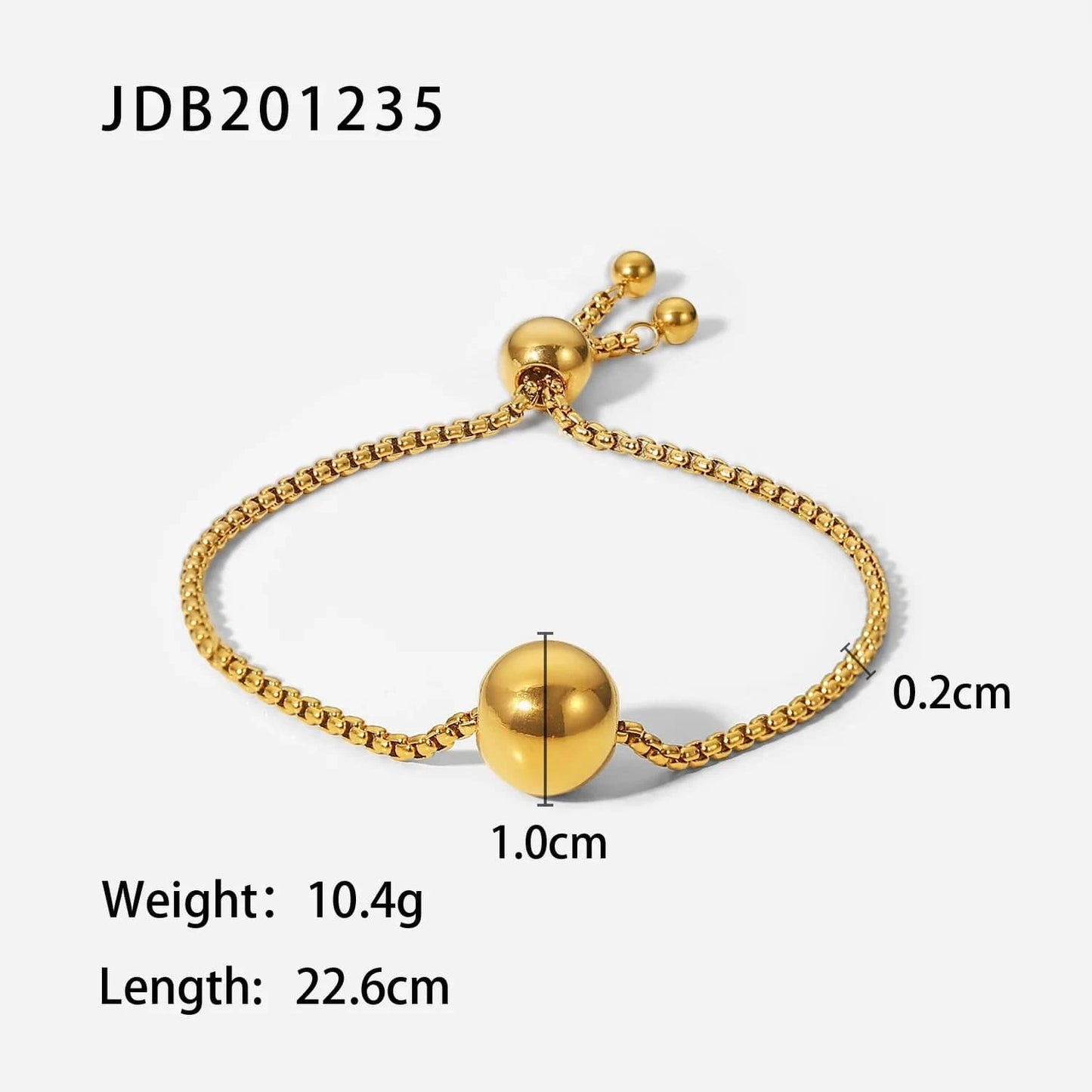 JDB201235 Drop Shipping Ins Ball Pendant Ring Earrings Necklace Stainless Steel Gold Plated Jewelry Accessories Set For Women