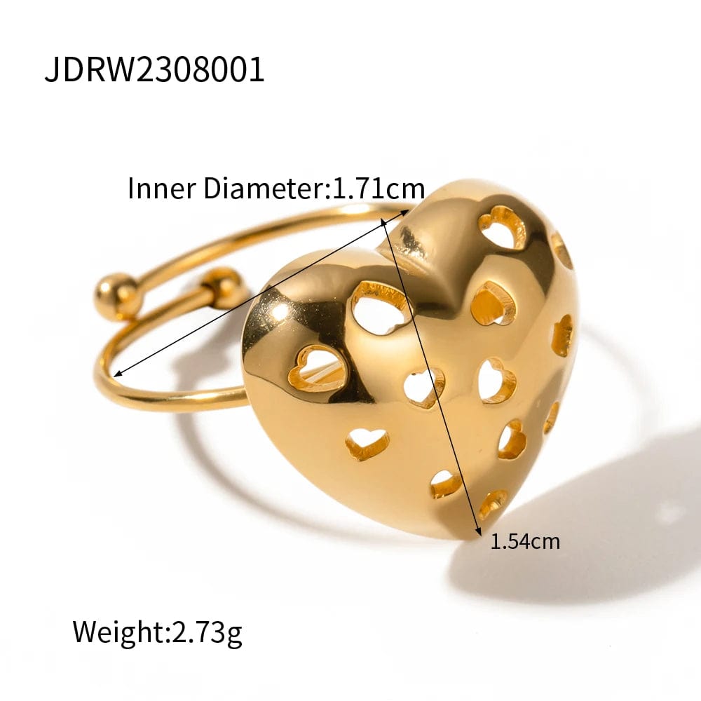 JDRW2308001 FANJIN New Fashion Jewelry Hollow Out Earrings Moon Shape Design Hypoallergenic Earring For Women