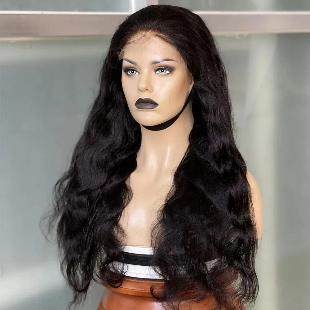 Joywigs 30 Inch HD Body Wave Lace Frontal Wig For Women 150 180 Density Human Hair Transparent HD Lace Frontal Wigs