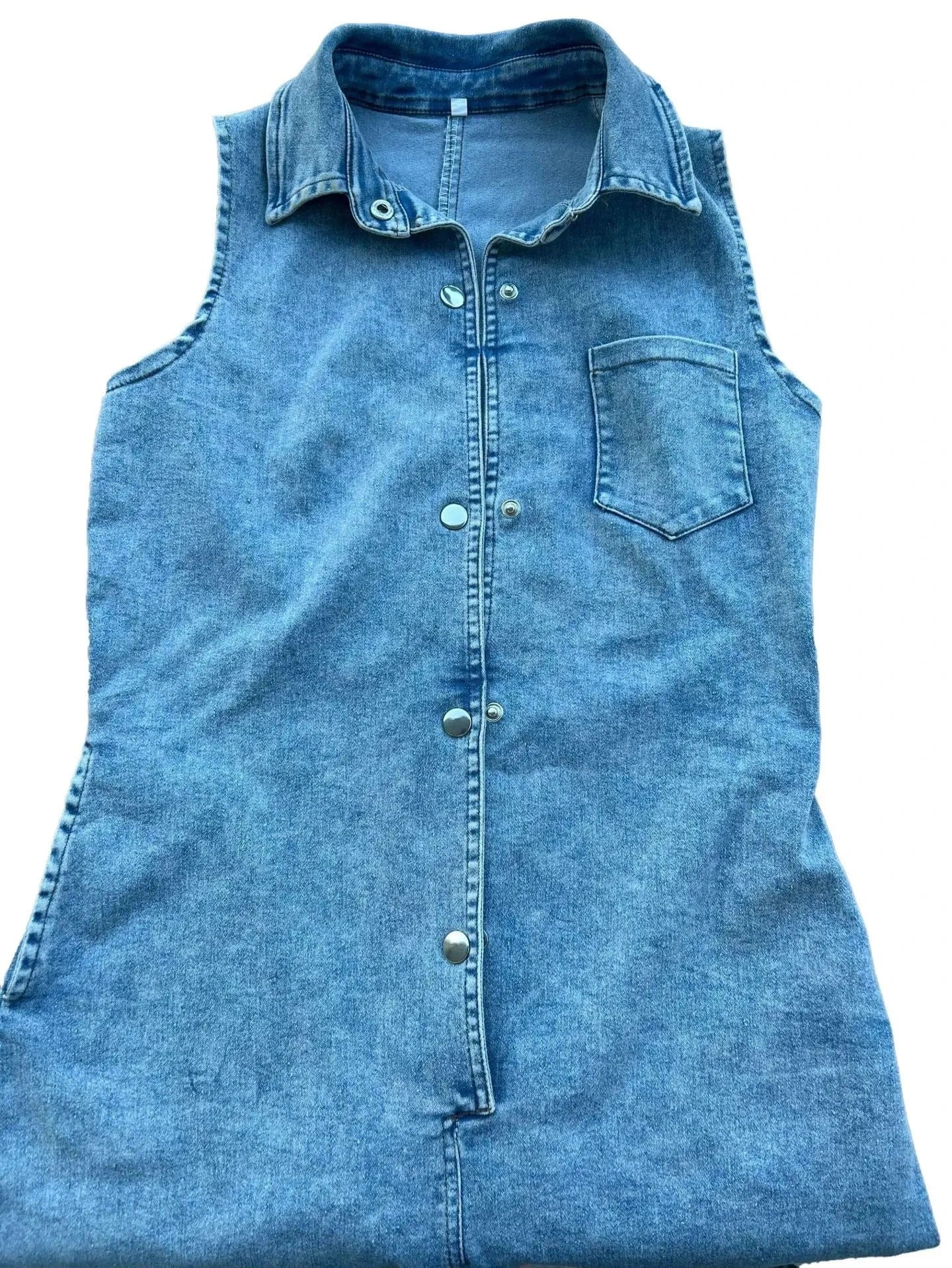 JR3762 New Products 2024 Casual Plus Size Sleeveless Denim Shorts Jumpsuit Rompers Women Jumpsuit
