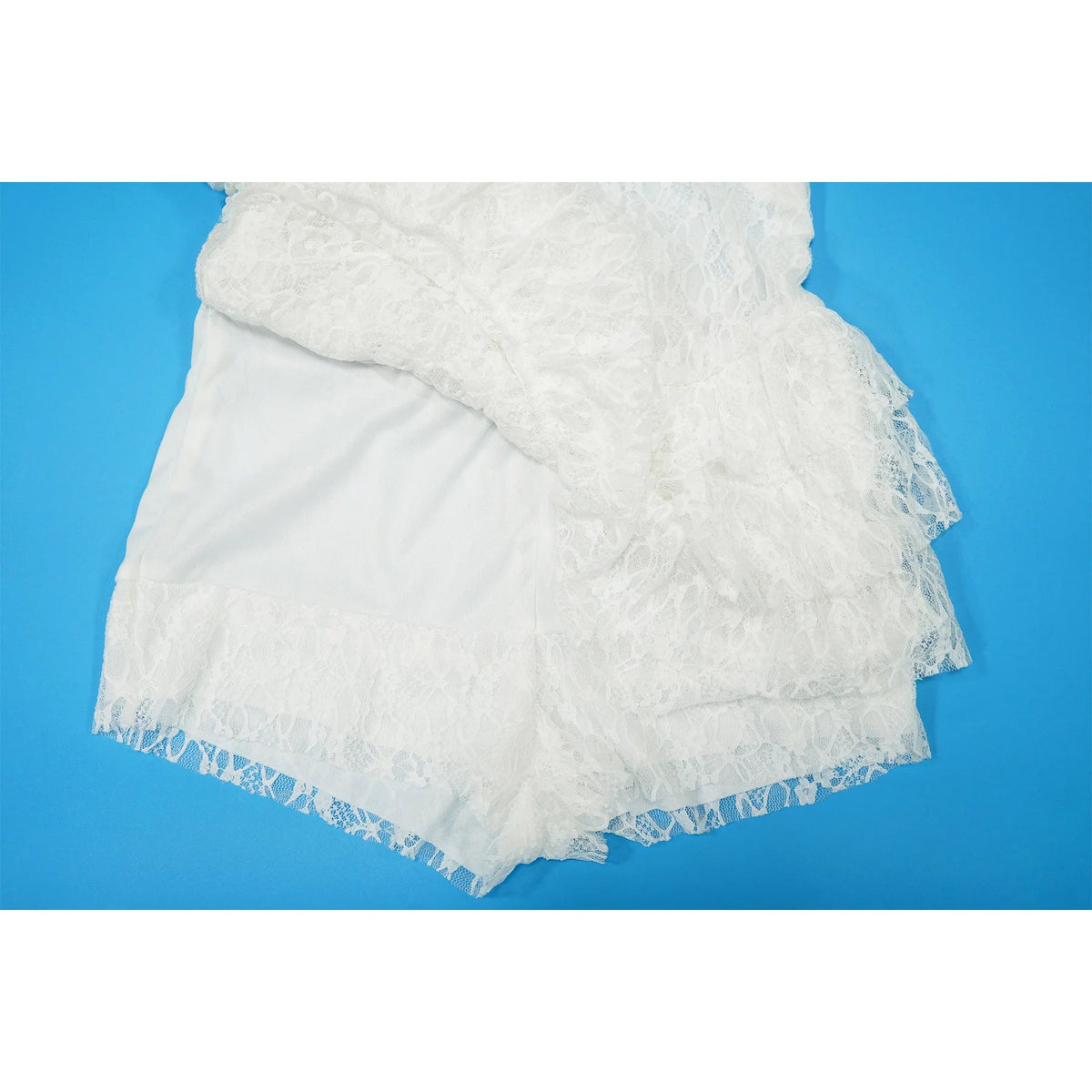 Jumpsuit See Through Patchwork Lace Long Sleeve Glam Clubwear - SN Wigs & More
