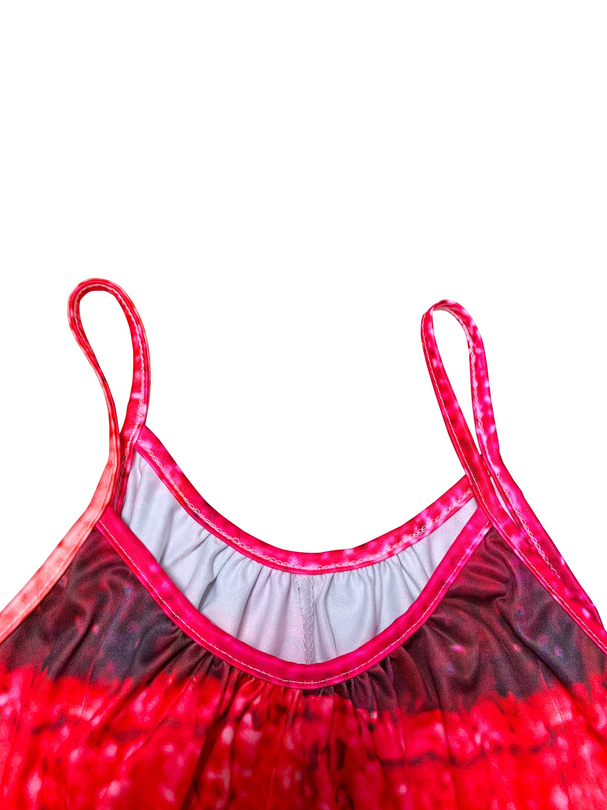 Jumpsuit With Striped Print And Pockets In Lightweight Polyester For Casual Summer Vacation Style - SN Wigs & More