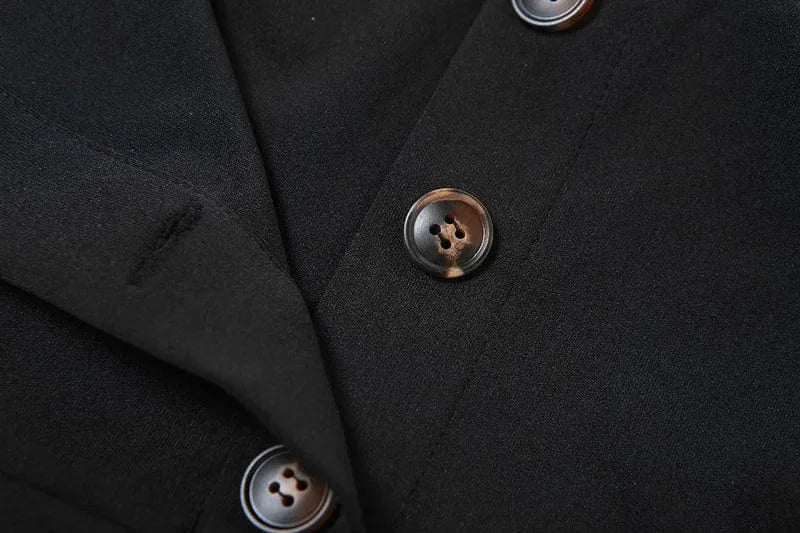 K23j39543 Autumn 2024 New Hole See Through High Waist Skirt Solid Loose Casual Outfit Streetwear Fashion Skirt For Women