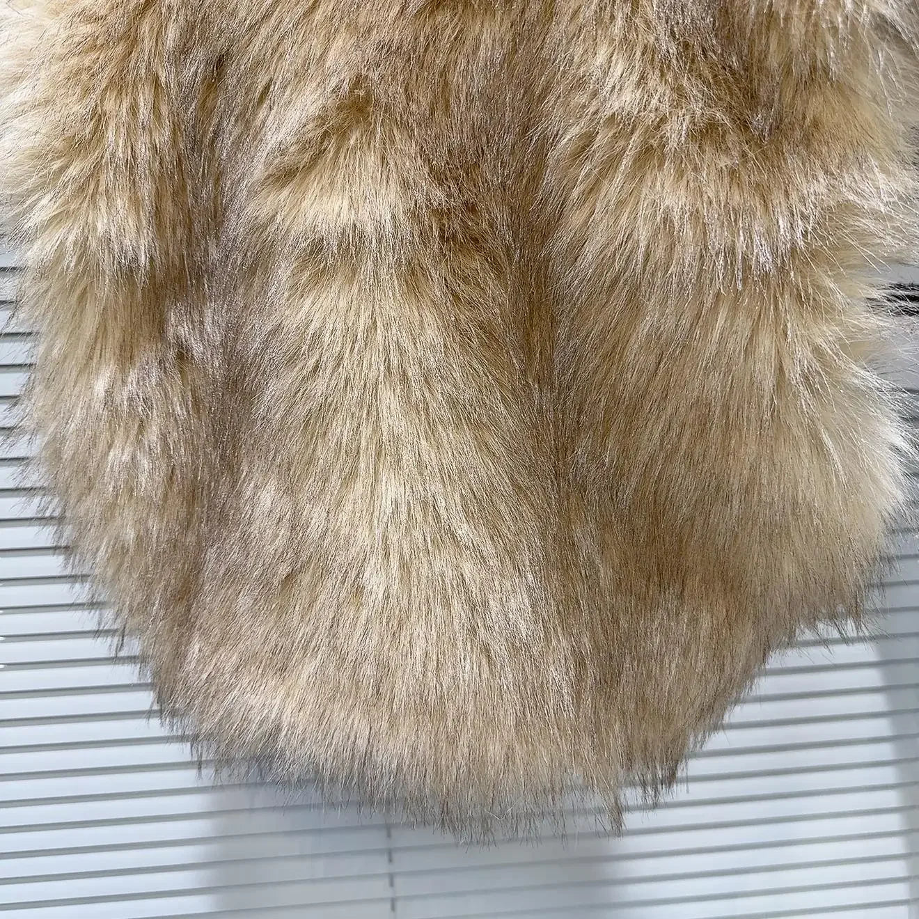 Knit Vest + Faux Fur Patchwork + Winter Cozy Style - SN Wigs & More