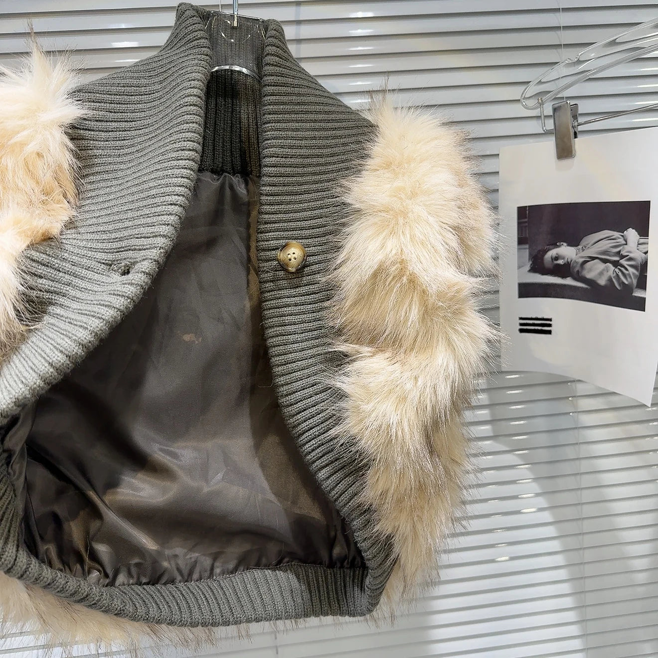 Knit Vest + Faux Fur Patchwork + Winter Cozy Style - SN Wigs & More
