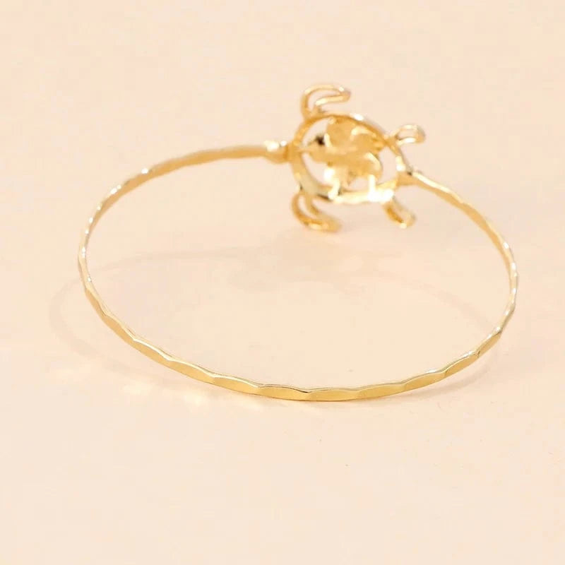 Komi Hawaiian Bangles Bracelet personalized Gold Plated Filled Hawaiian Jewelry Tortoise Pendants personalized Jewelry Wholesale