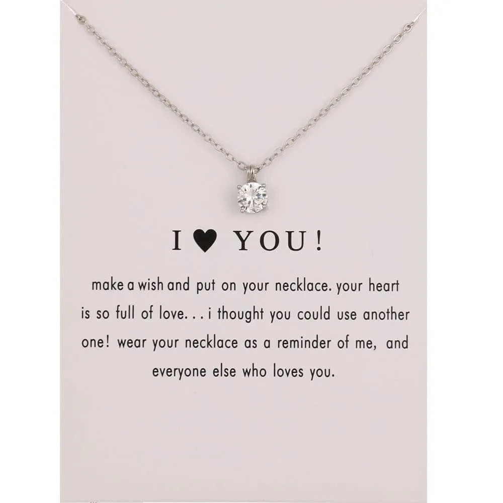 Korean Necklace Fashion Jewelry Make Music Pitch Perfect Gift Card Pendant Necklace