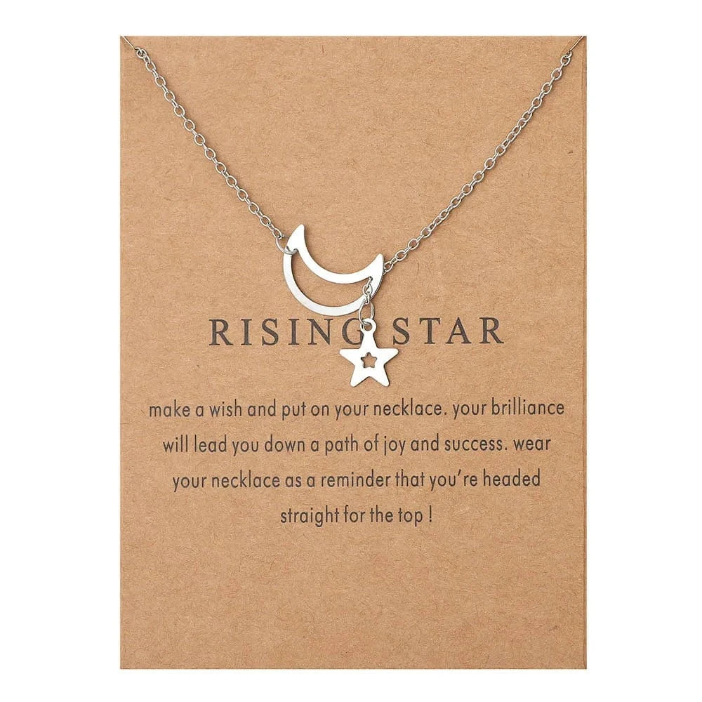 Korean Necklace Gold Color Clover # Pendant Clavicle Chain Statement Necklace Women Girl