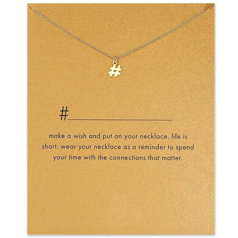 Korean Necklace Gold Color Clover # Pendant Clavicle Chain Statement Necklace Women Girl