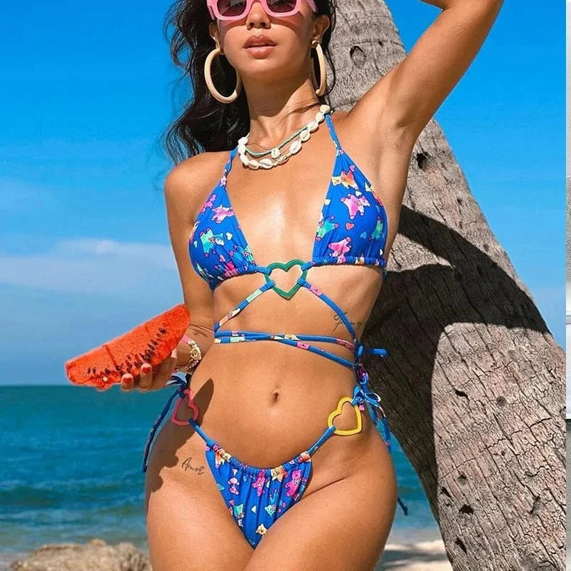 L / 1 High Quality Swimwear Beachwear 2024 Custom Micro Bikini Swimwear Sexy Swimsuits