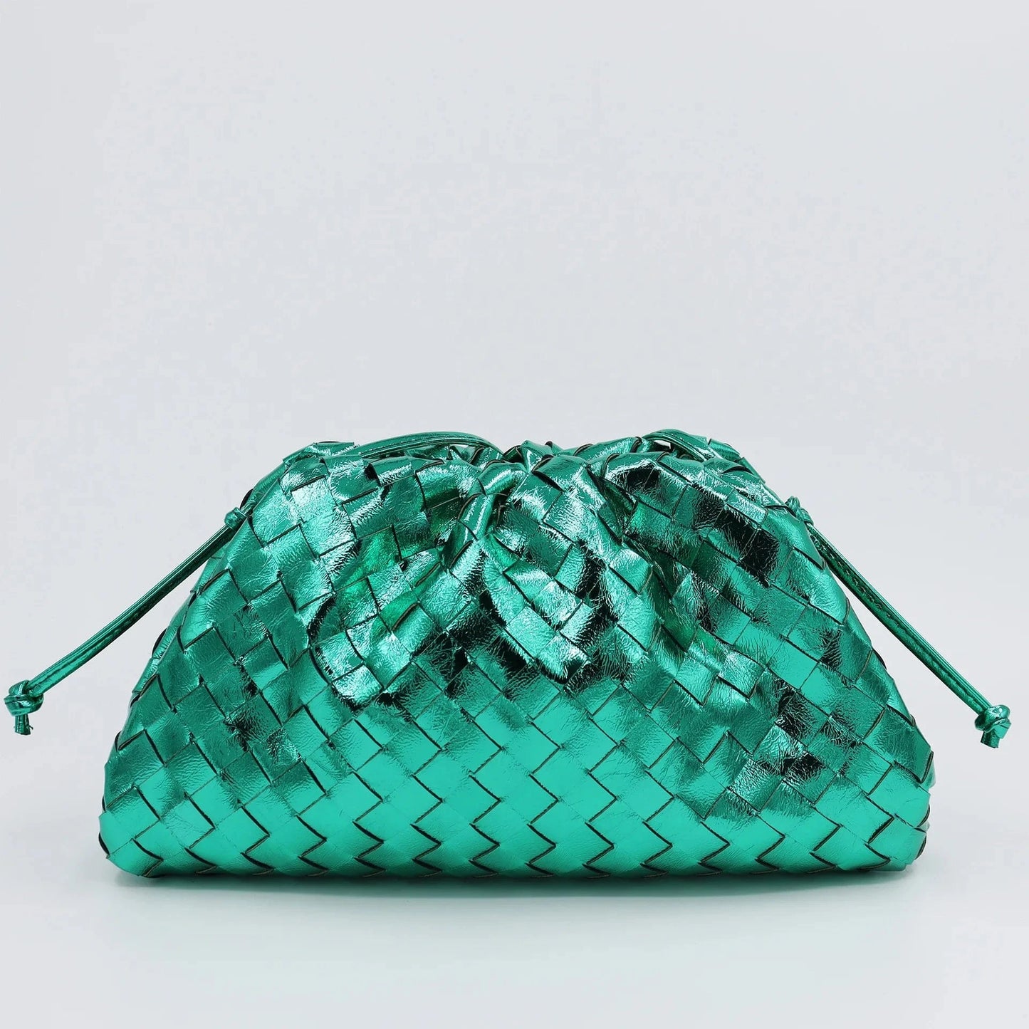 L / pearl green Trend 2024  Lightweight Woven Purses Clutch Designer Handbags Collection Ladies Luxury Bags Top Quality Dumpling Cloud Bag Jodie