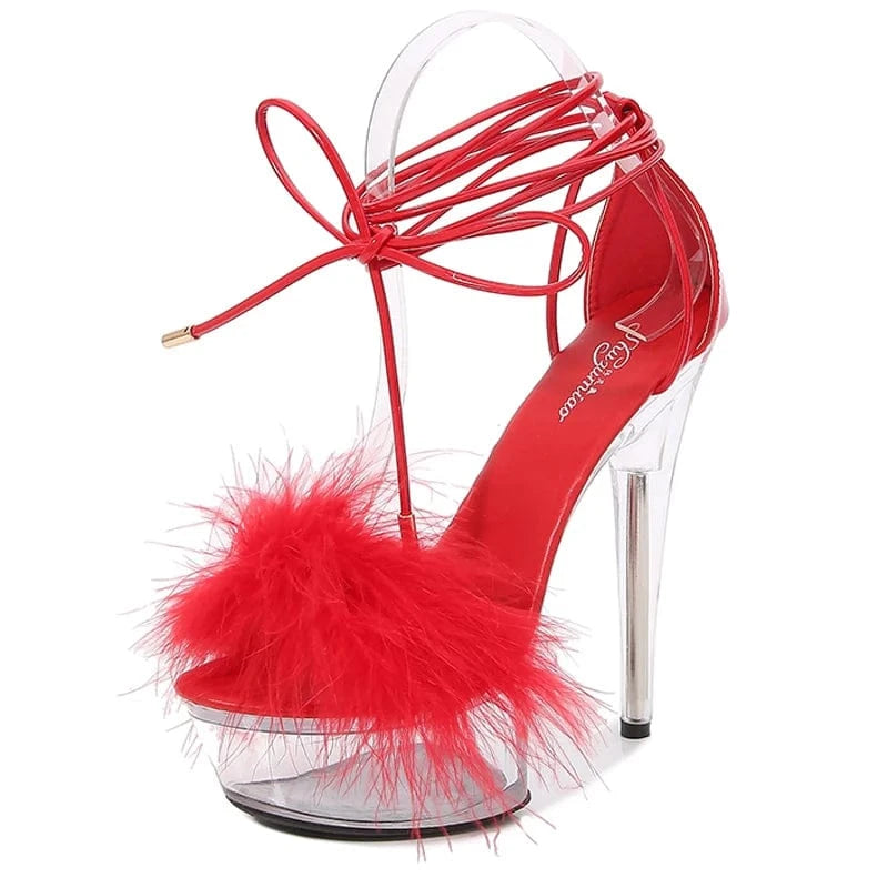 ladies summer dresses heeled sandals high heel fashion shoes women sandales pour femmes stiletto heels luxury shoes women