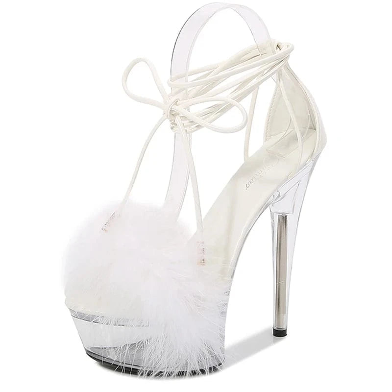 ladies summer dresses heeled sandals high heel fashion shoes women sandales pour femmes stiletto heels luxury shoes women