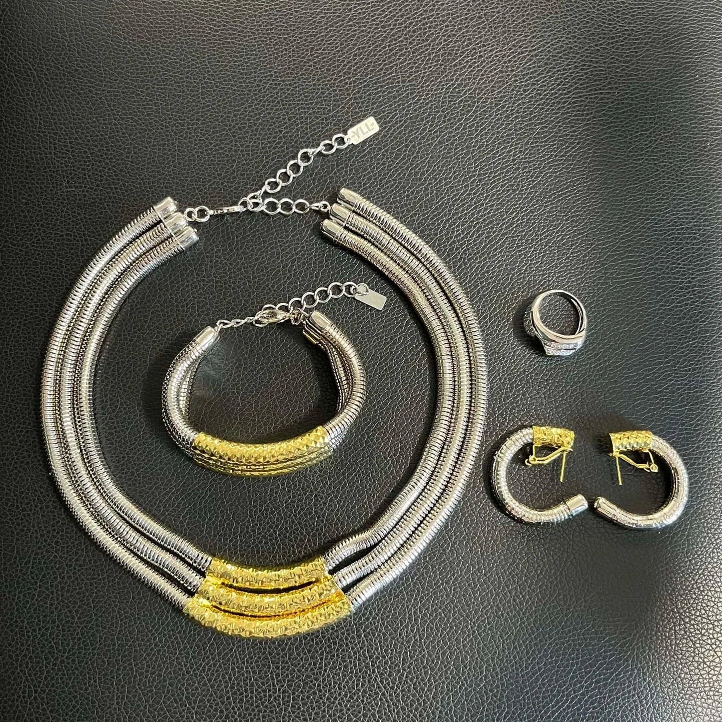 Latest Hot Sale Popular Wedding Party Gift Birthday Brasil Dubai Jewels Gold Plated necklace bracelet earrings ring jewelry