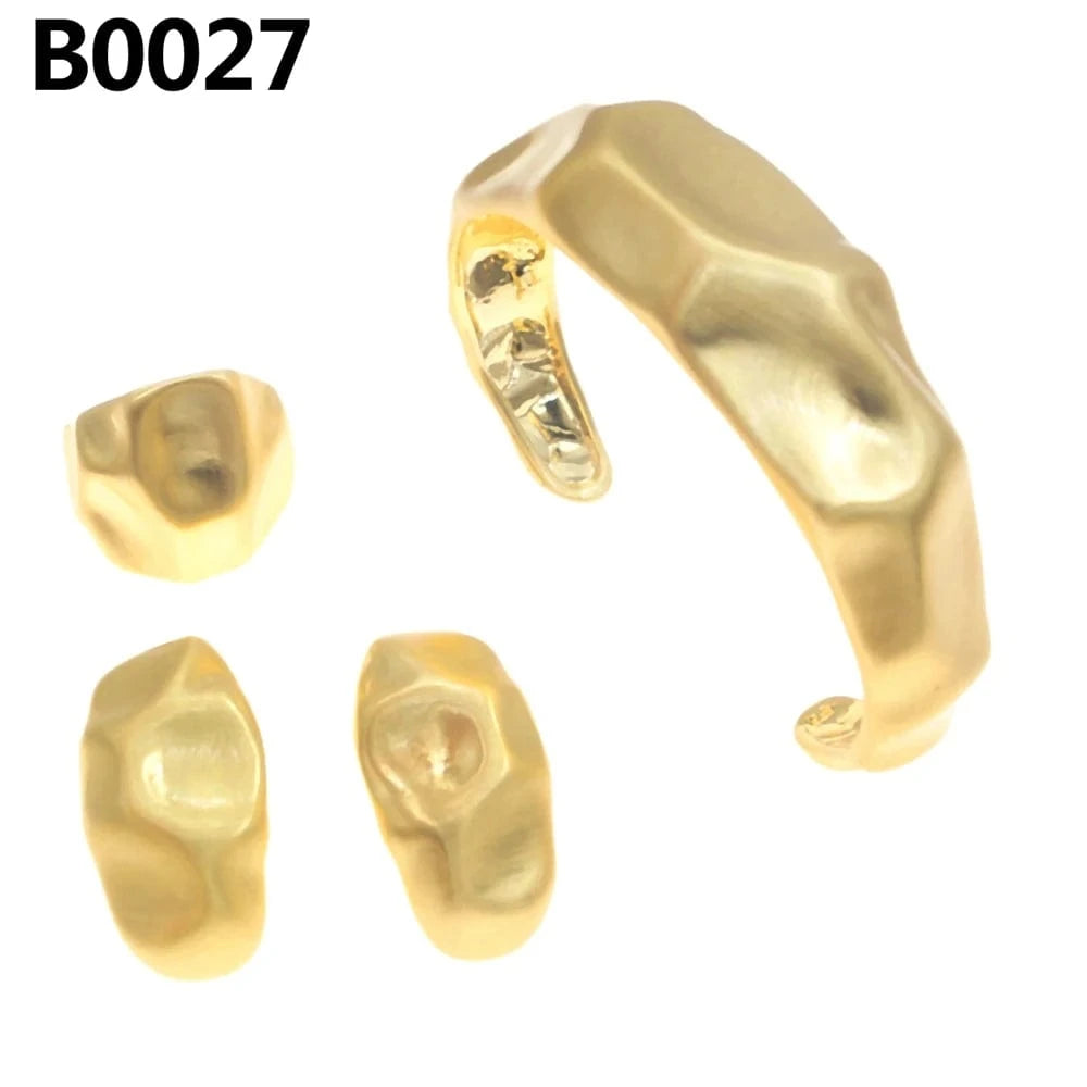 Latest Wedding Gift Jewelry set / 21cm / 16 Fashion Copper Alloy 18K 24K Gold Bangles Bracelets Latest Wedding Party Gift Birthday Women Luxury Jewelry