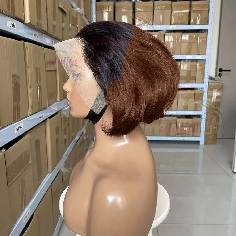 Layered Pixie Cut Bob Wig - SN Wigs & More