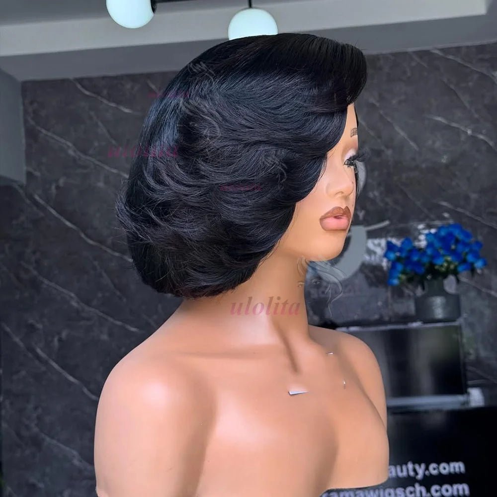 Layered Pixie Cut Bob Wig - SN Wigs & More