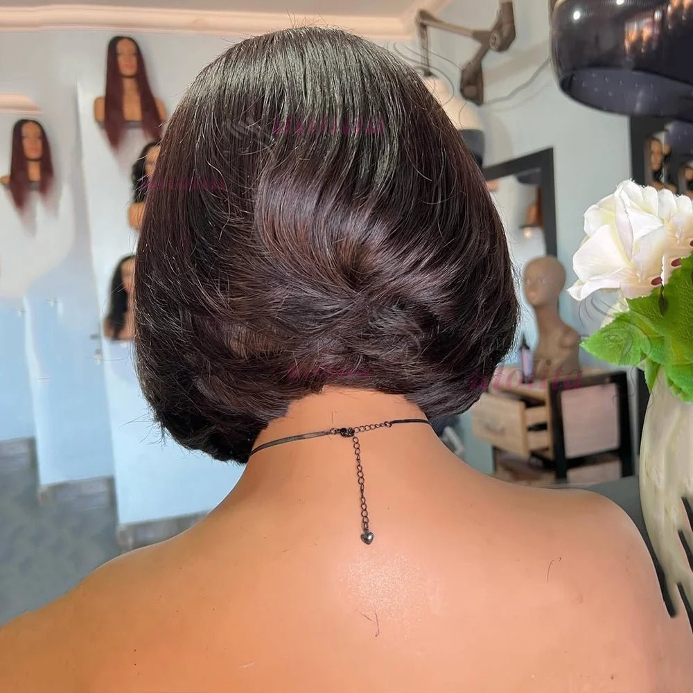 Layered Pixie Cut Bob Wig - SN Wigs & More
