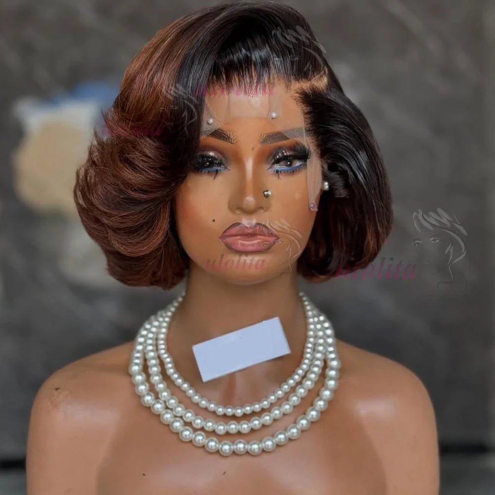 Layered Pixie Cut Bob Wig - SN Wigs & More