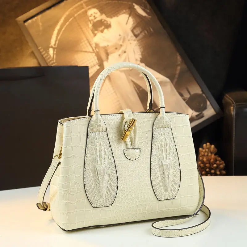Leather Handbag 2025 New Large Capacity Fashion Shoulder Cross - body Bags for Women Sac À Main Femme - SN Wigs & More