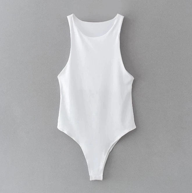 Liu Ming Custom Logo Printed 2024 Hot Products Women Casual Sexy Slim Bodysuit Solid Brand Suit Clothes Romper Jumpsuit