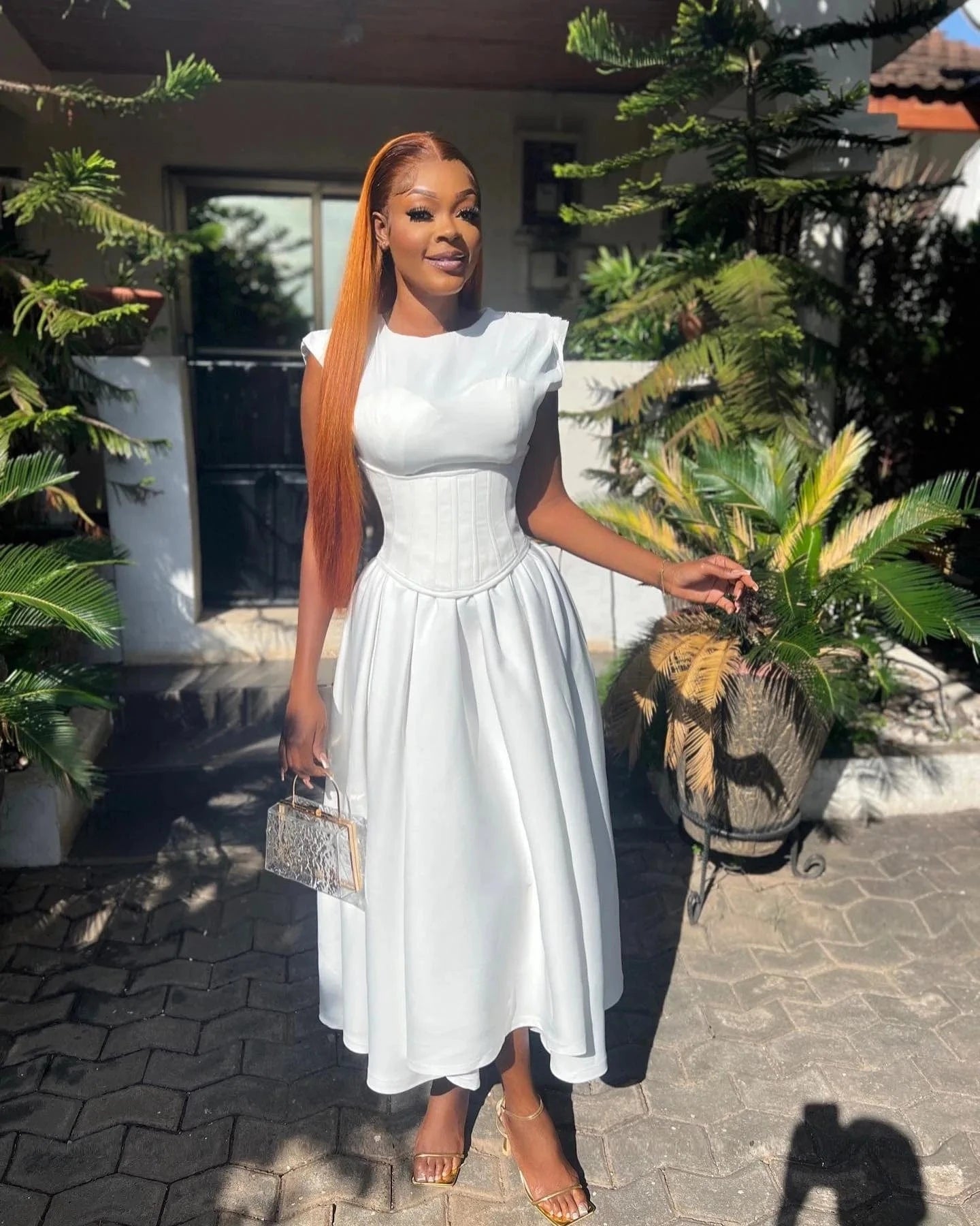 Liu Ming Elegant Fall Women 2024 New Casual High Waist Party Club A Line Long Dress