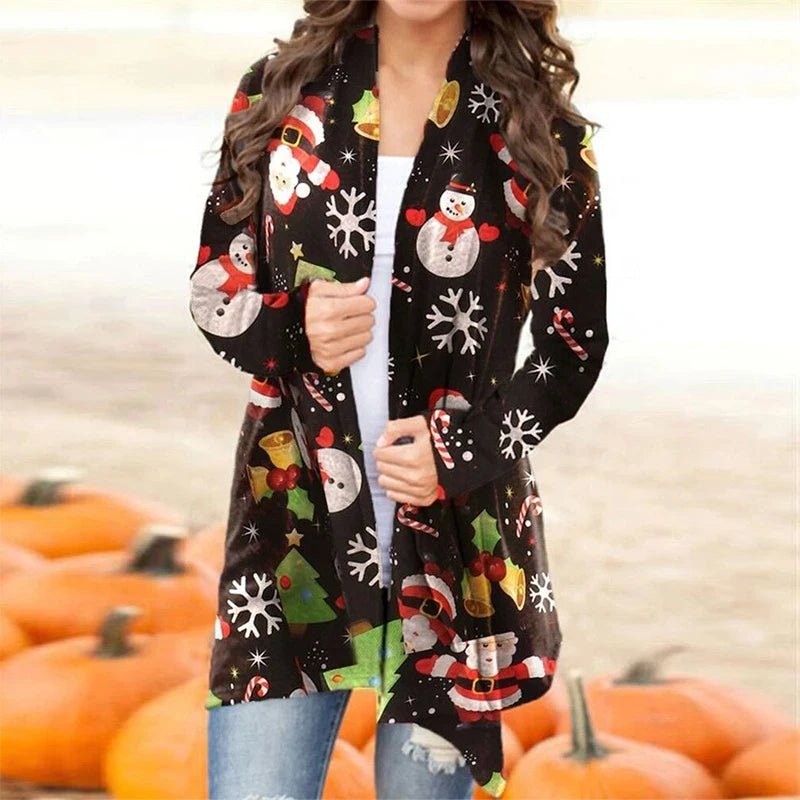 Long Sleeve Halloween Women Simple Outerwear Spring Autumn Loungewear 2022 V - Neck Elegant Ladies Trench Streetwear Dropshipping - SN Wigs & More