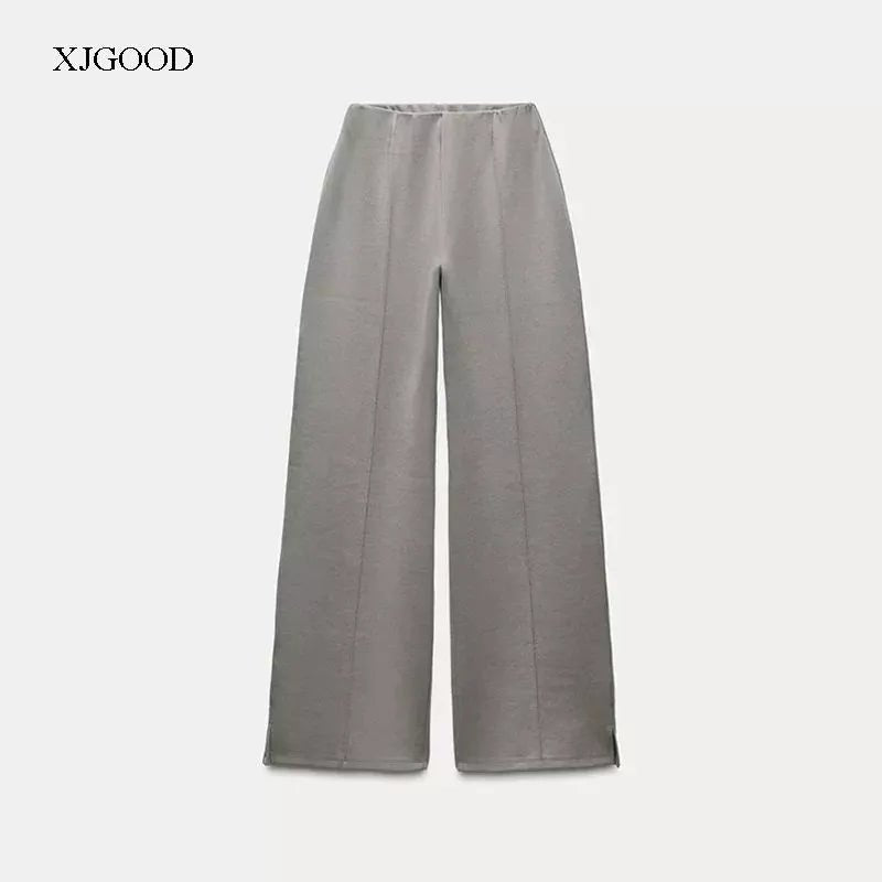 Loose O - neck Top Wide Leg Pants Set Loose O Collar Top Wide Leg Pants Set - SN Wigs & More