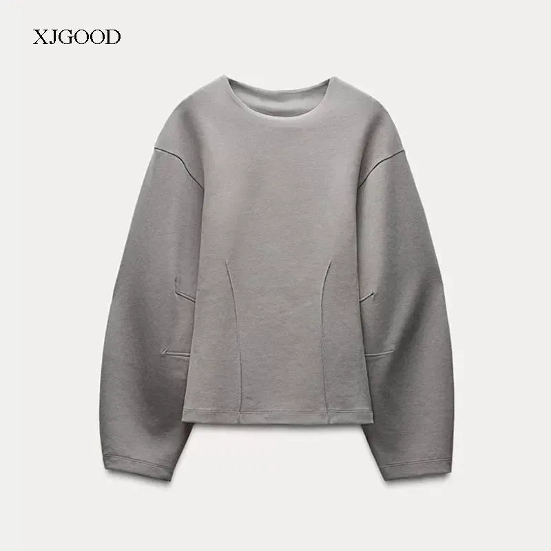 Loose O - neck Top Wide Leg Pants Set Loose O Collar Top Wide Leg Pants Set - SN Wigs & More