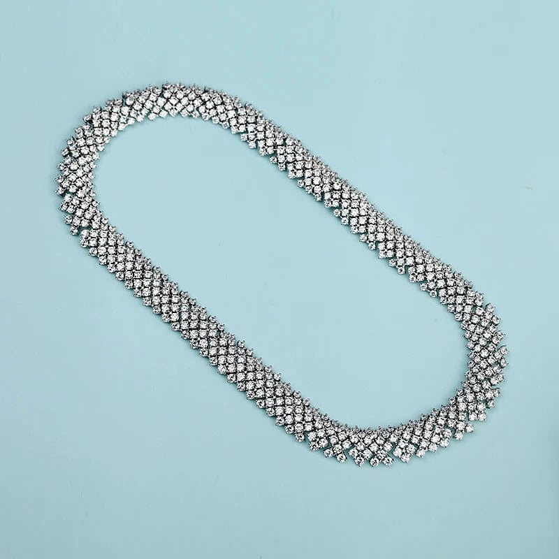 LUOTEEM New Free Shipping Gorgeous Zircon Bridal Jewelry Sets Wedding Jewelry Accessories Necklace Earrings for Women Party