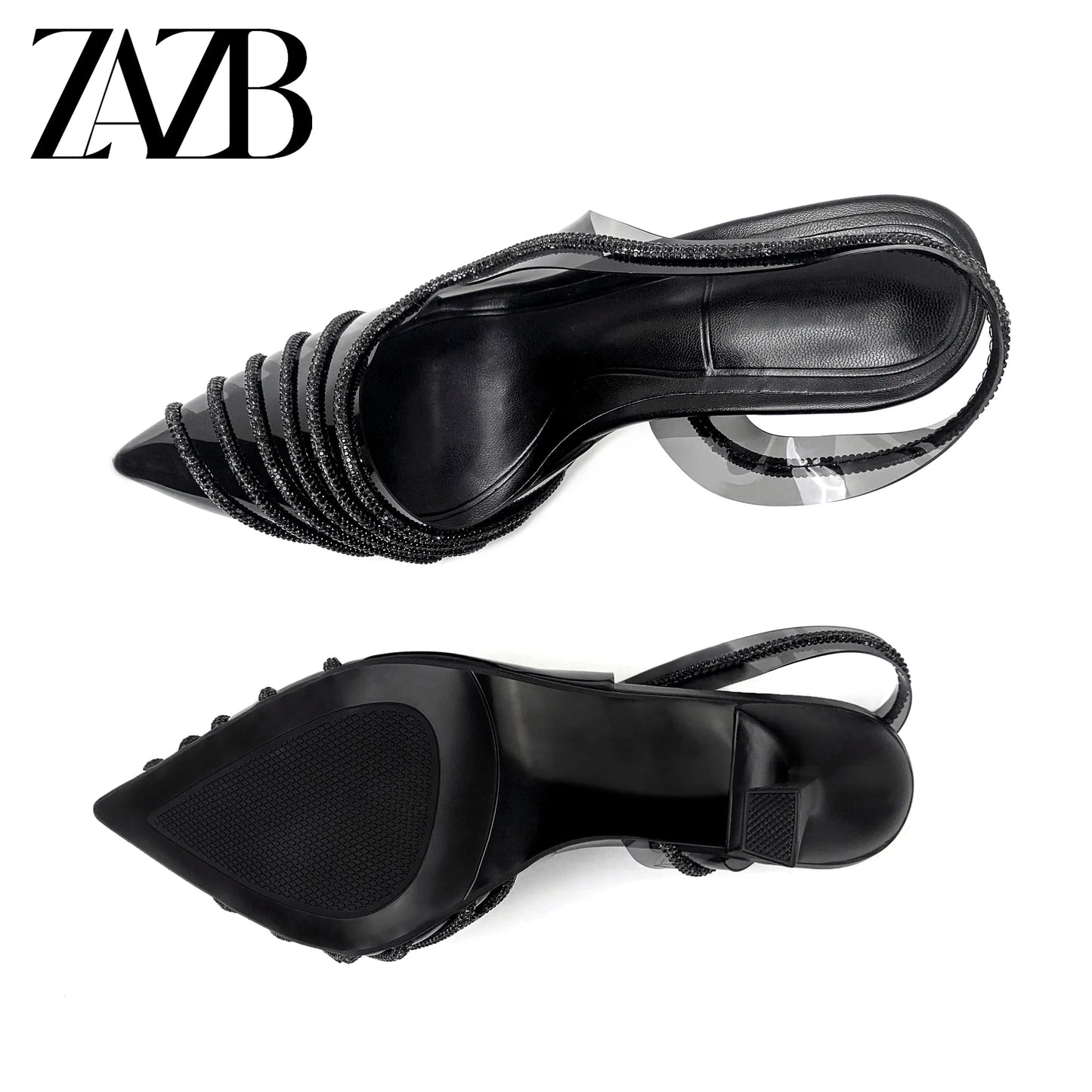 Luxury Customized Shiny Designer Sandals Women's and Women's Fashion High Heel Sandals Women's Comfort