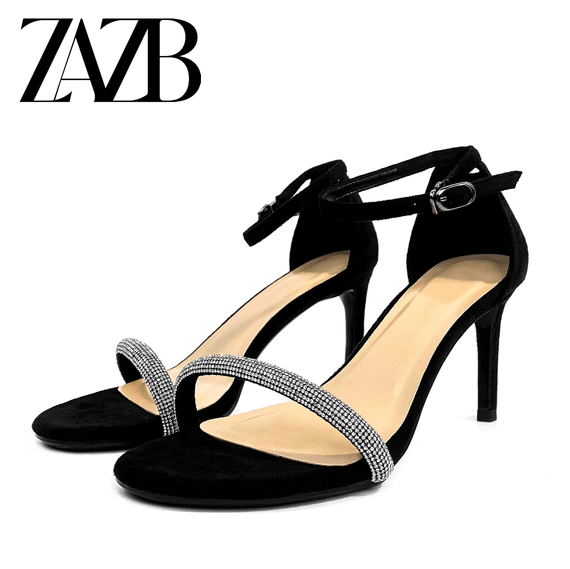 Luxury Customized Simple Shiny Designer Sandals Women's and Women's Fashion High Heel Sandals Women's Comfort