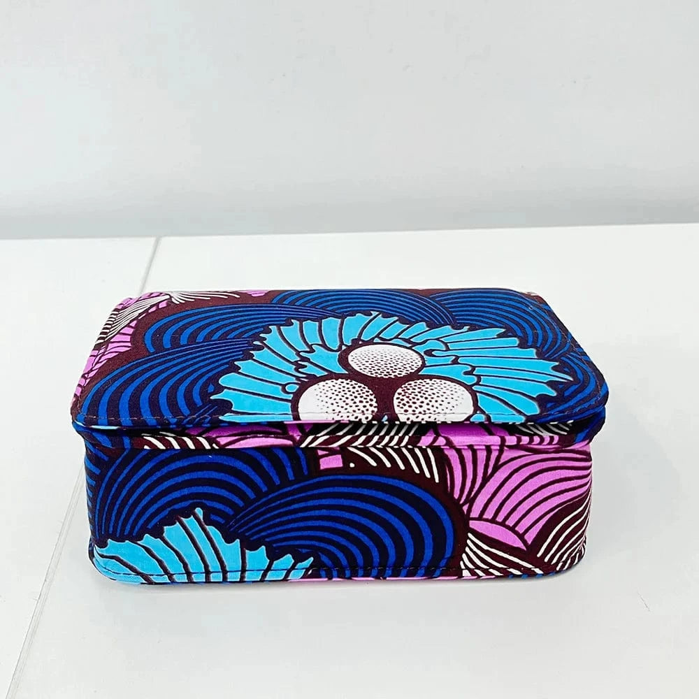 Luxury Design Ankara Wax Print Fabric Women Purse Set Wholesale Ankara African Style Print Bags African Handbag