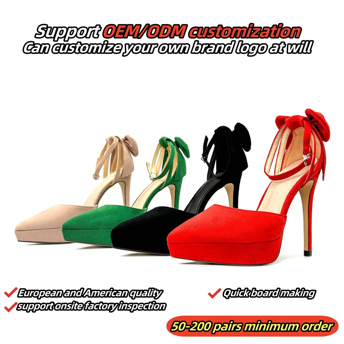 Luxury formal office Pointed head green for ladies high heel shoes women sandals fashion stiletto wedding Pumps party heels