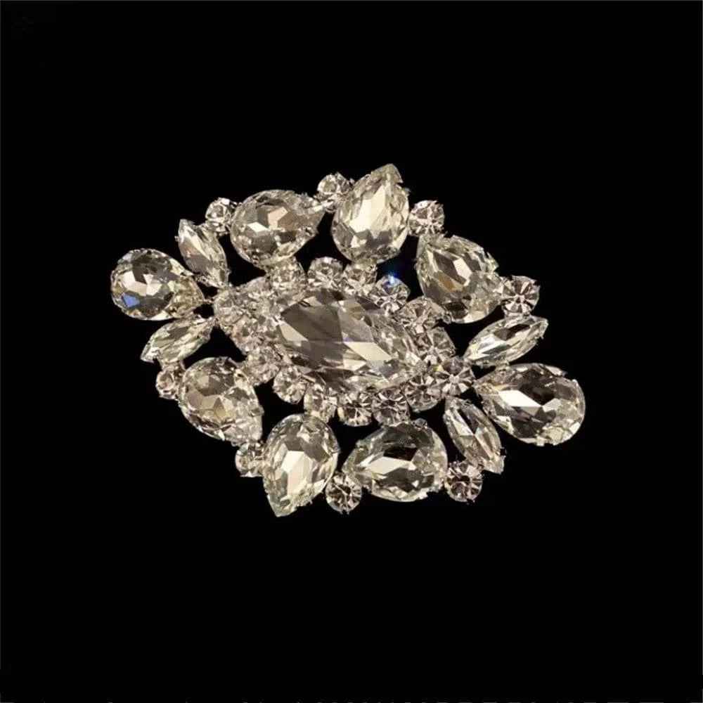 Luxury Rhinestone Oversized Big Large Adjustable Geometric Open Rings Drag Queen Jewelry Rings Crystal