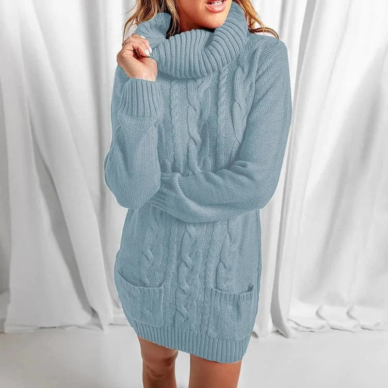 M / 6 2024 New Design Autumn-Winter Large Size Fashion Pullover Woman's Dress Sweater