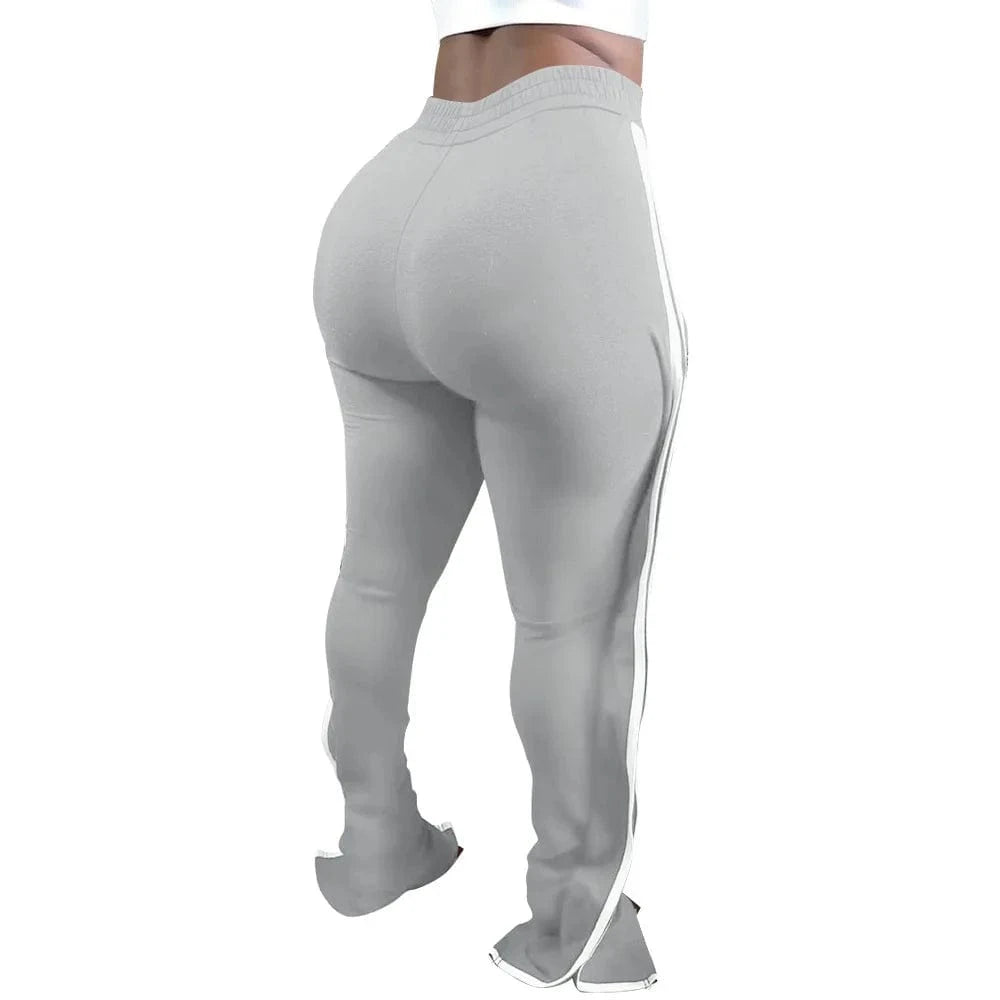 M / Gray Cheap Wholesale Sweatpants Jogger Sports Yoga Women's Outdoor Sweat Pants Trouser For Lady