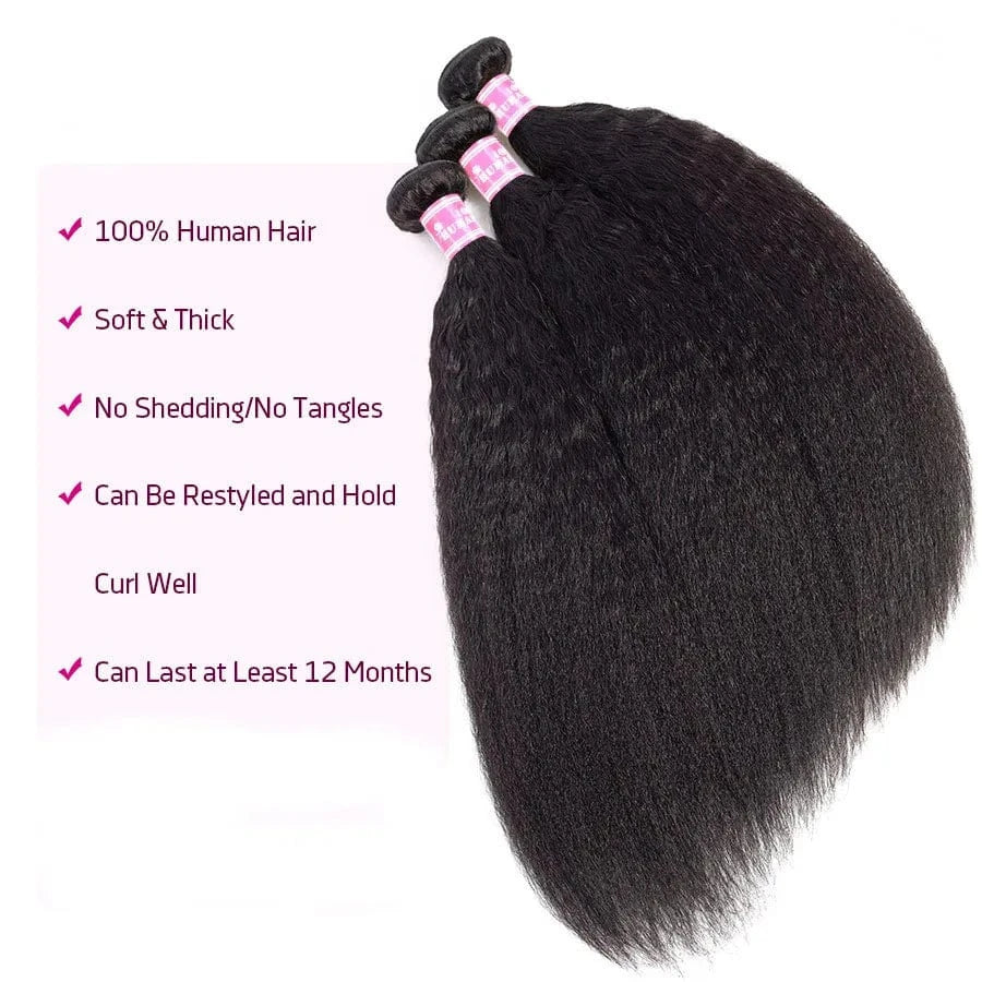 Malaysian Kinky Straight Wave Human Hair Bundles,Malaysian Human Hair Weave Bundle,Afro Kinky Hair Bundles