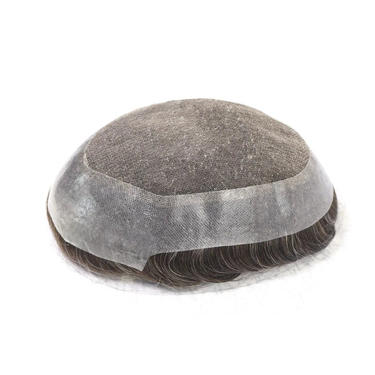 Male Straight Hair Toppers 6 Inches Man Hair Prosthesis Australia Cap Natural Human Hair Wigs For Men Toupee