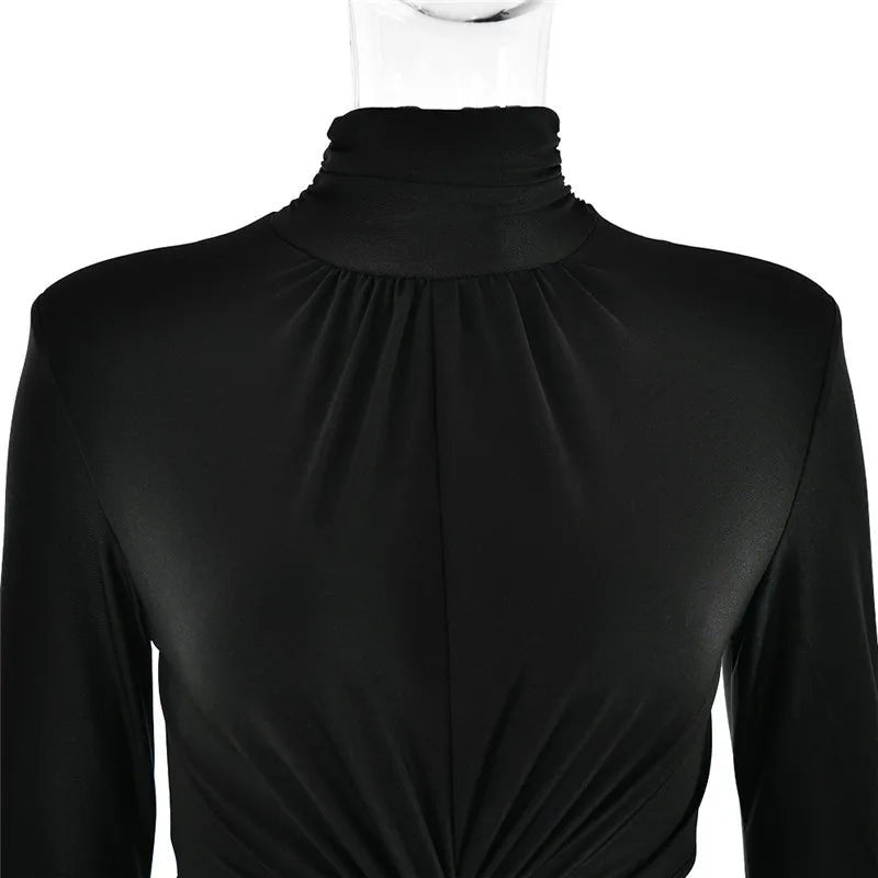 Maxi Dress Hollow Out - Elegant Evening Club Style - SN Wigs & More
