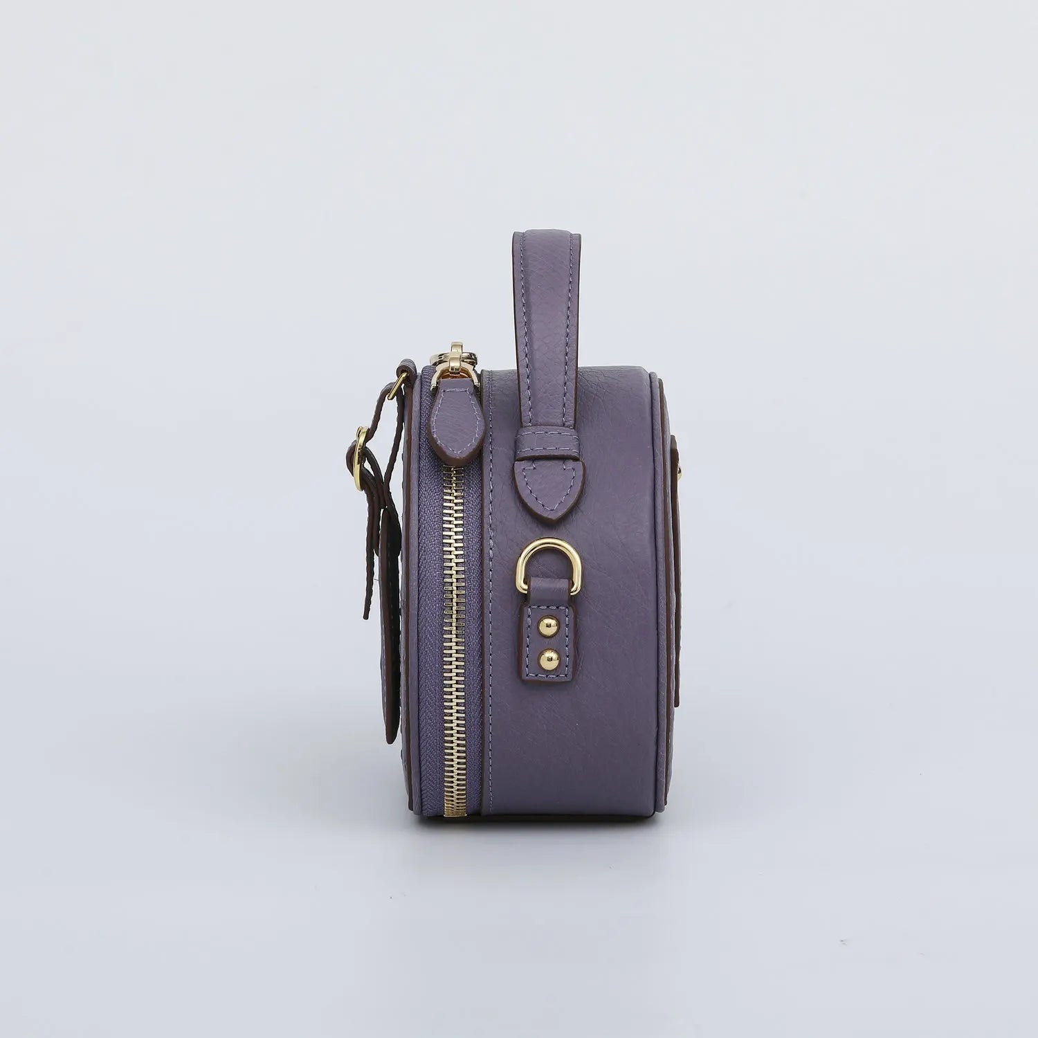 Mini Top - Handle Bag - Genuine Ostrich Leather - Timeless Elegant Classic Chic Style - SN Wigs & More
