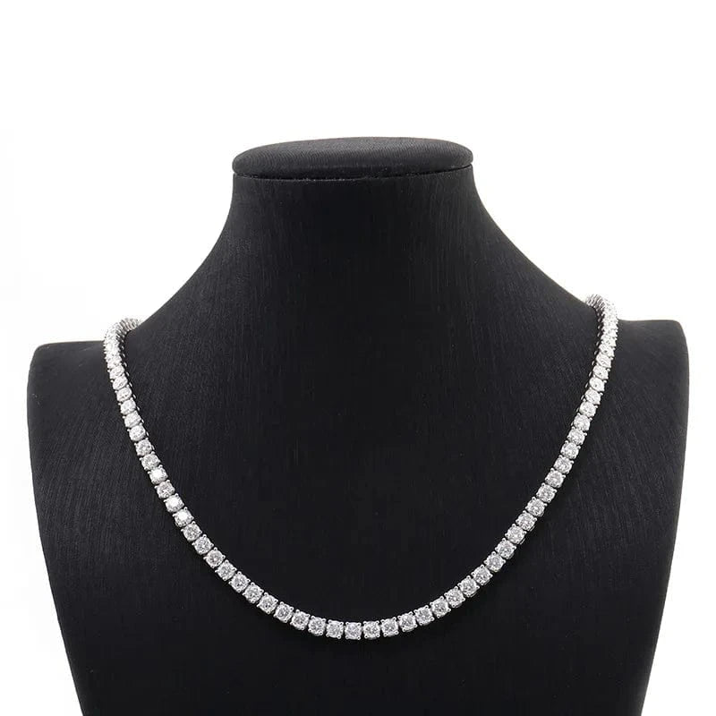Moissanite Pendant Hiphop Tennis Chain Pendant 925 Silver Hip Hop Jewelry Gold Plated Sterling Silver Bracelet Men CG Daily Wear