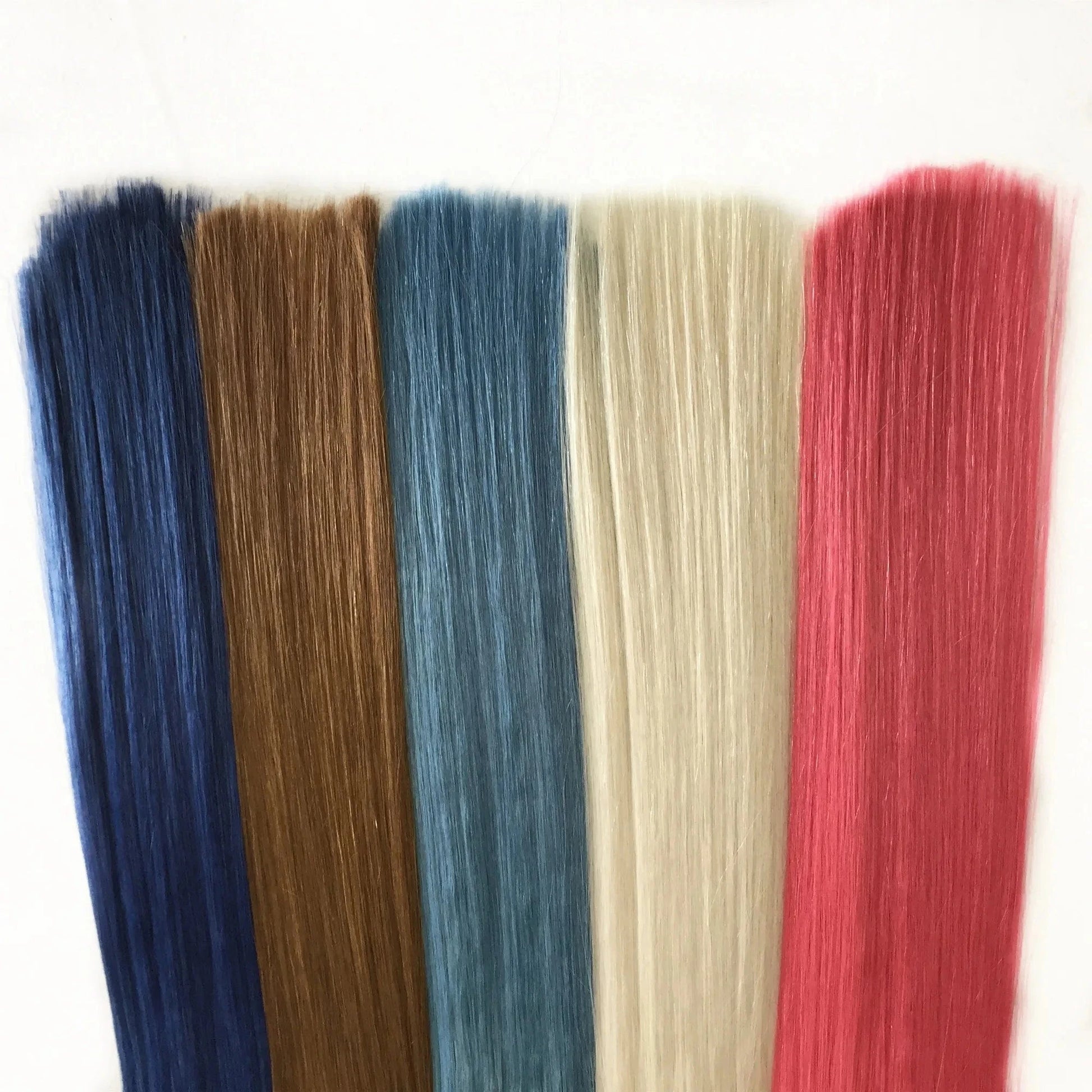 Most Fashionable Popular 100% Virgin Human Hair Extensions in Japan& Korea Hair Wig Knot Thread Hair Extension