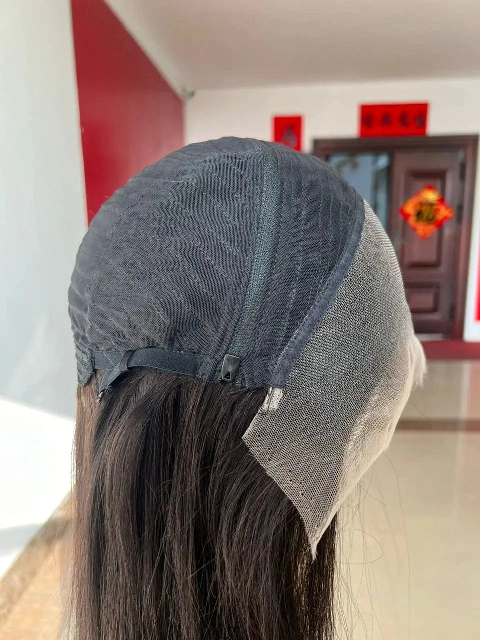Natural color / 14 Inches Wholesale hd lace front zip wigs cuticle aligned human hair block zipper wigs With Replacements