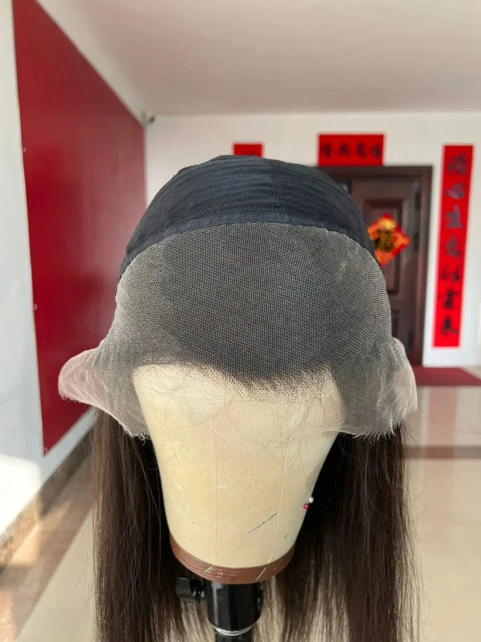 Natural color / 14 Inches Wholesale hd lace front zip wigs cuticle aligned human hair block zipper wigs With Replacements
