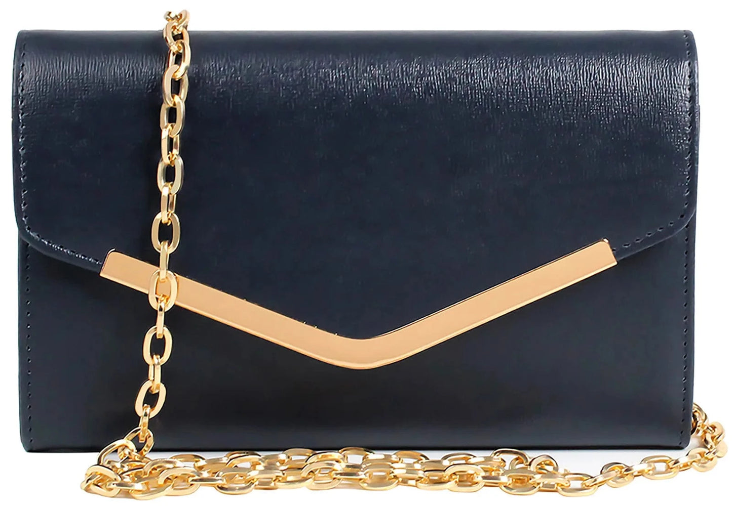 Navy blue hot sale Clutch Purse Evening Bag for Women Envelope Handbag With Detachable Chain for Wedding and Party shoulder bag women