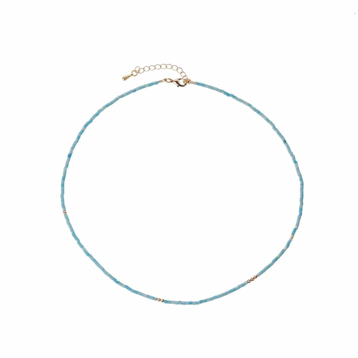 Necklace+Earrings / 2 handmade colorful bohemian layers glass seed beads plastic beads stone chips beads charm multiple 2 layered necklace jewelry