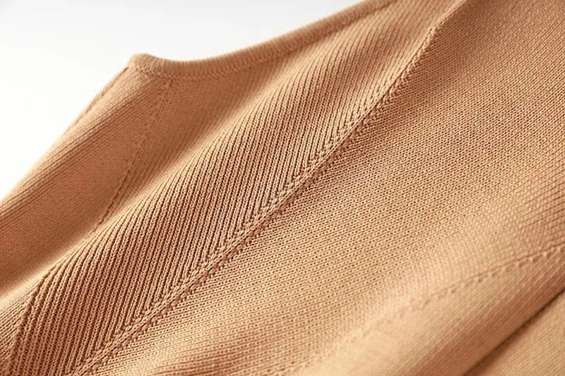 New Arrival Lady Summer Party Wear Basic Chic Beading O-neckline Solid Sleeveless Slim Fitted Women Knit Skinny Midi Dress