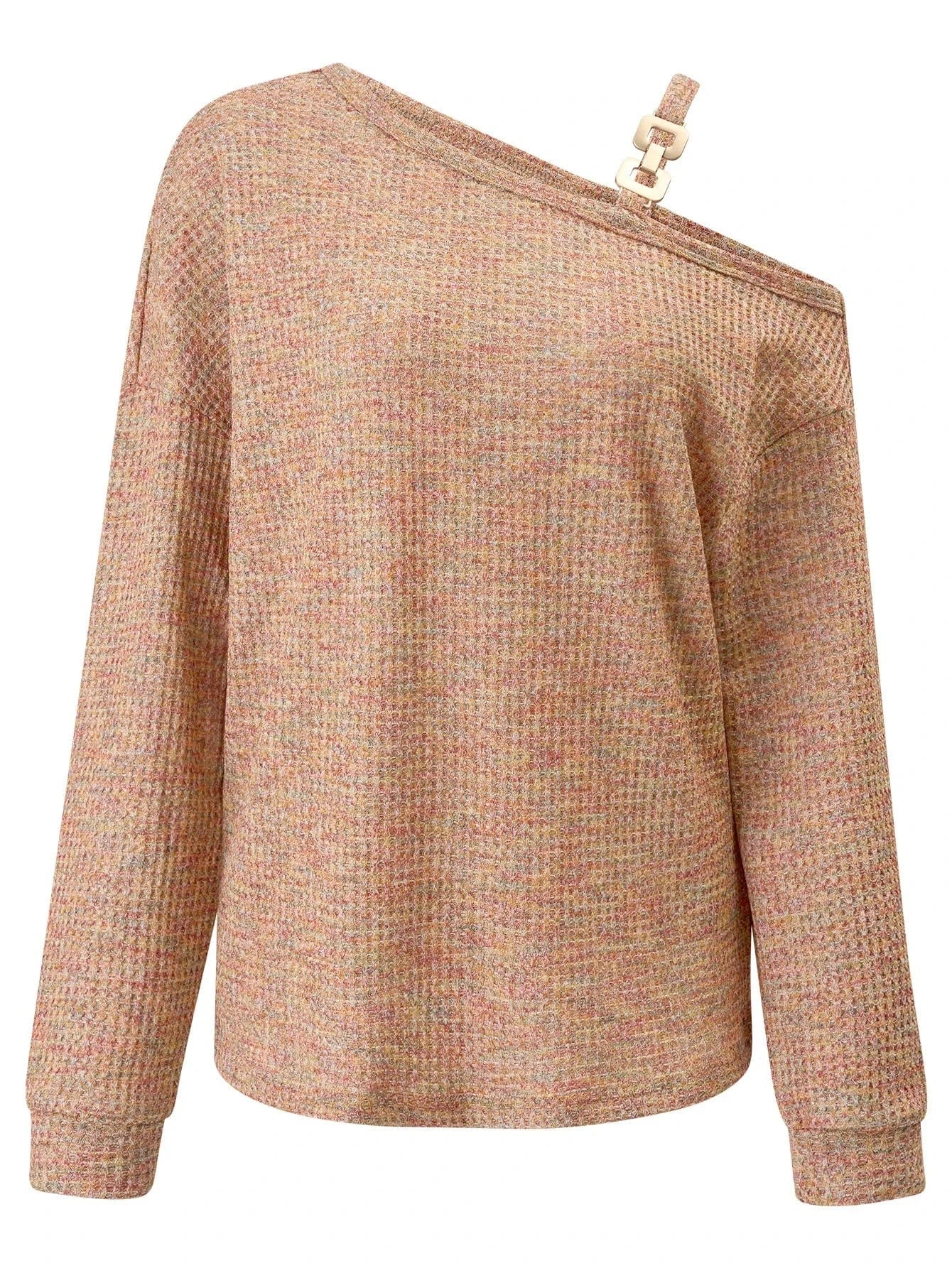 New Arrivals 2024 Factory Wholesale Spring Autumn Knitted Tops Ribbed Bare shoulders tops for women